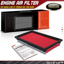 1x Engine Air Filter for Nissan Cube Z11 Terrano R20 Tiida C11 SC11 Micra 1.5L