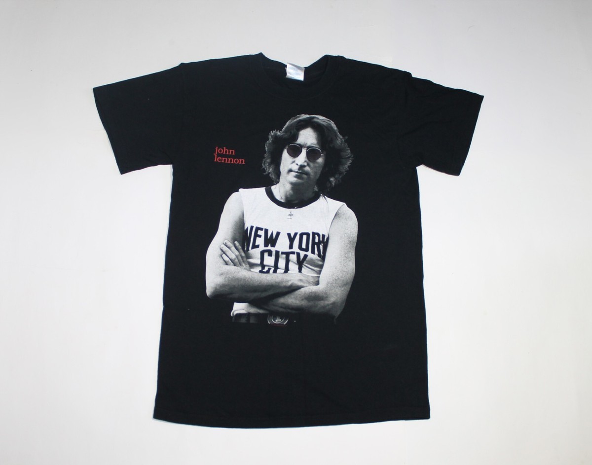 【希少】John Lennon ビンテージ Tシャツ 90s新品 Lサイズ 90s Vintage 1996 John Lennon Shirt Imagine Shirt Rock Men's Small