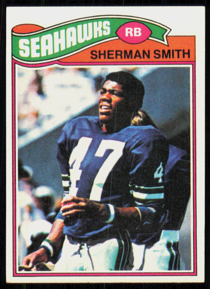 1977 Topps Sherman Smith Rookie Seattle Seahawks #337
