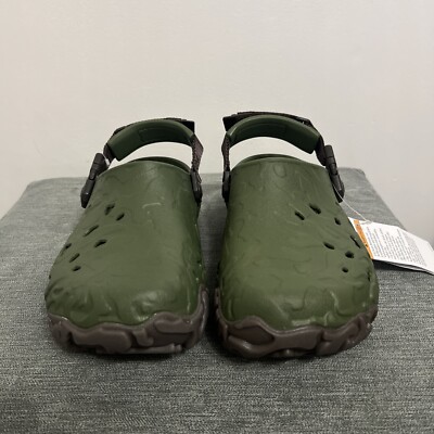 CROCS All Terrain Atlas Clog Army Green Espresso 208391-32C Men’s 7 Women’s 9 s-l400.jpg main image 4