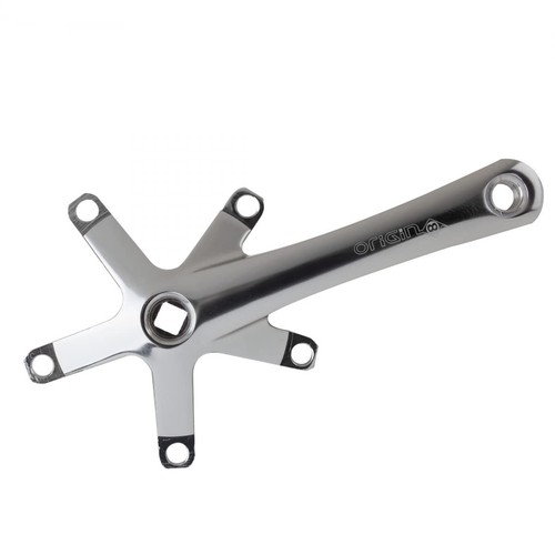Triple Alloy Crankarms, 165mm, Silver