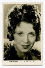 1930s Movie Actress RENEE HOUSTON British photo postcard
