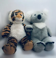 Build A Bear Workshop Plush BABW 16" Koala Bengal Tiger Stuffed Animal Retired