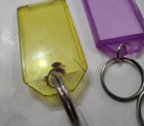 Vintage #1 Advertising Keychain Multi-Color Key Rings Junk Drawer Mix Lot Of 15 - Picture 9 of 12