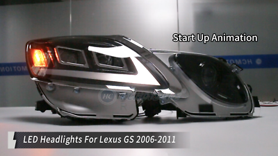 LED Headlights For Lexus GS 2006-2011 GS300/350/430/460/450h Head