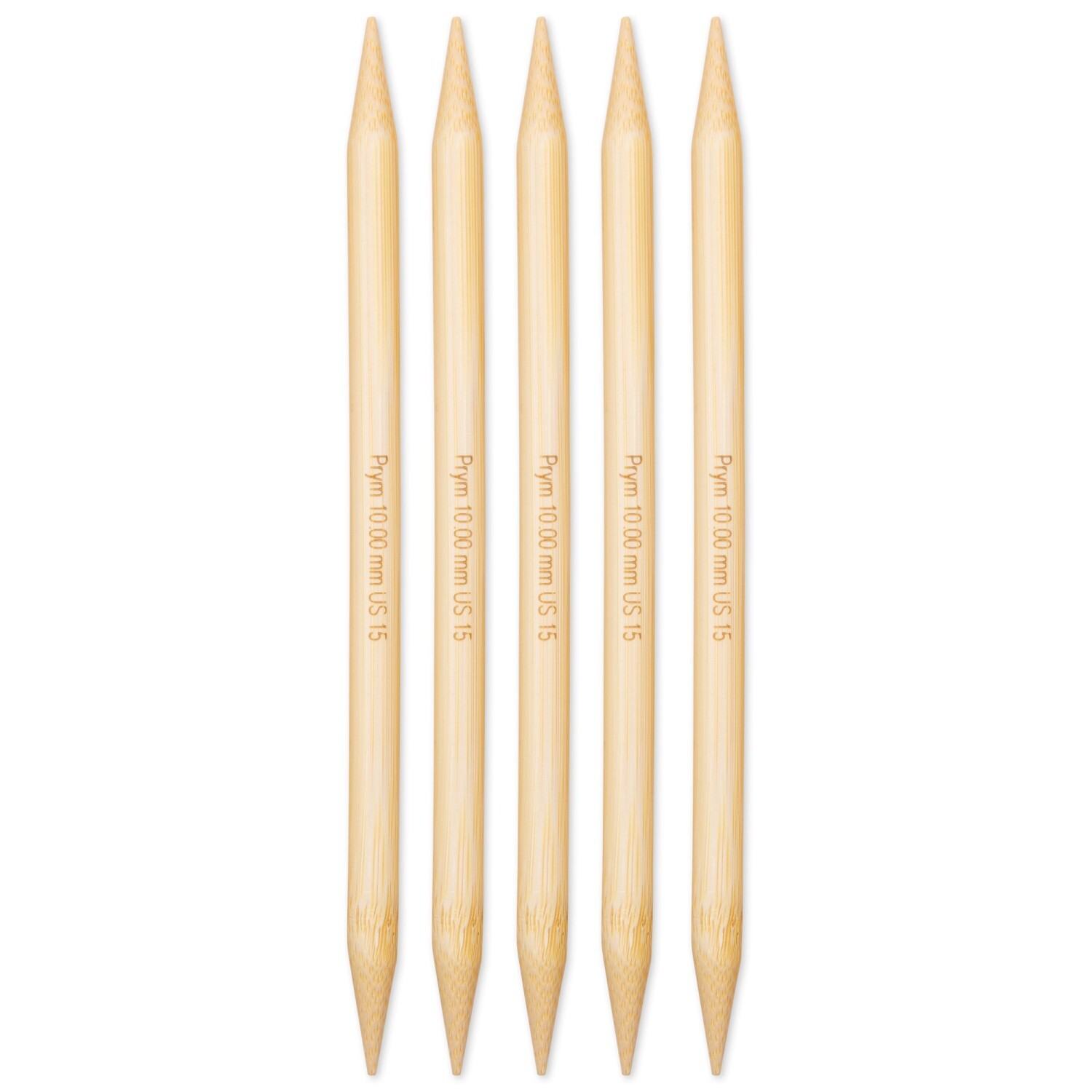 Knitting Needles Bamboo by Prym | Size: 10mm/20cm