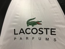 Lacoste Umbrella color Green White Alligator Crocodile 52 inches, New Unused