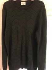Polo men's medium green/purple golfing sweater