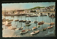M 49 ALGERIA/ALGER -Le Port  (Real Photo (RPPC)