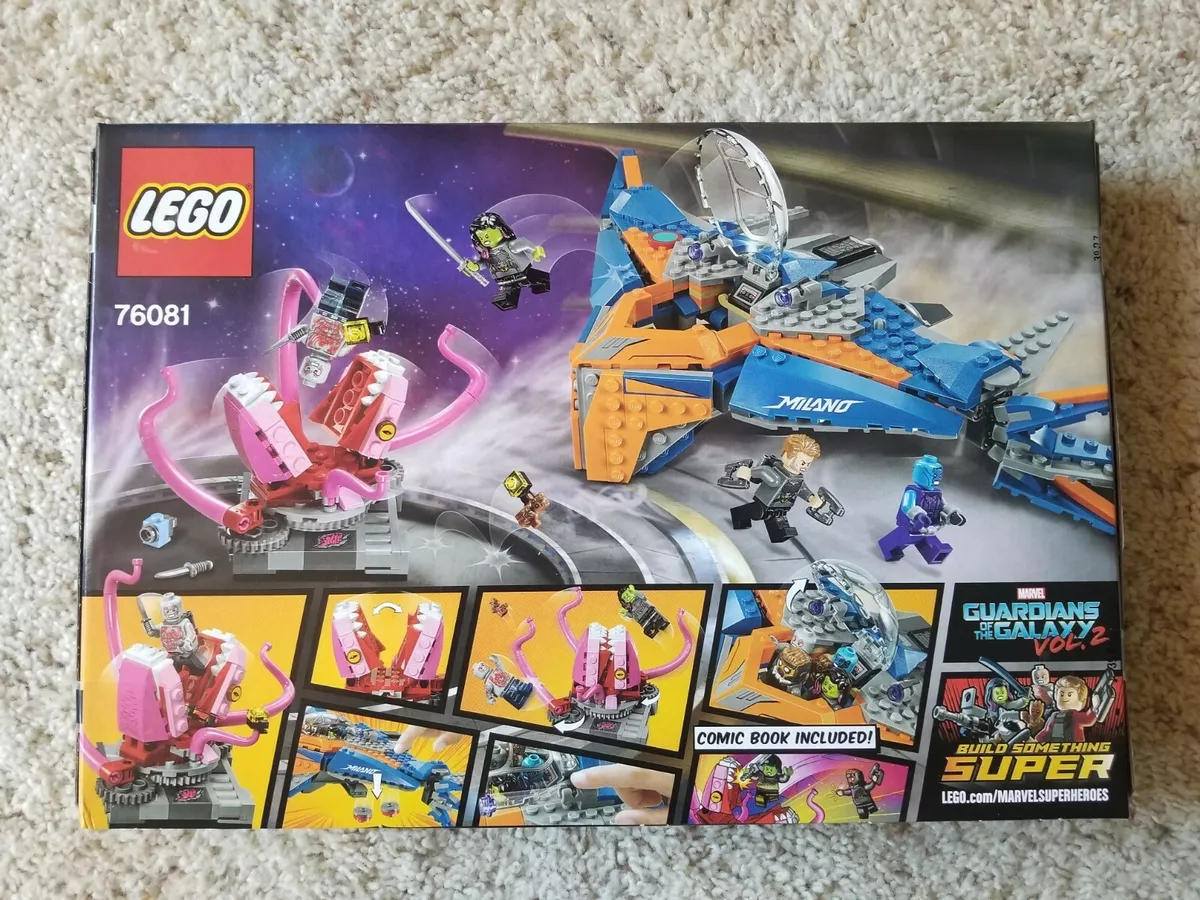 LEGO Marvel Super Heroes The Milano vs. The Abilisk 76081 New In Box Sealed