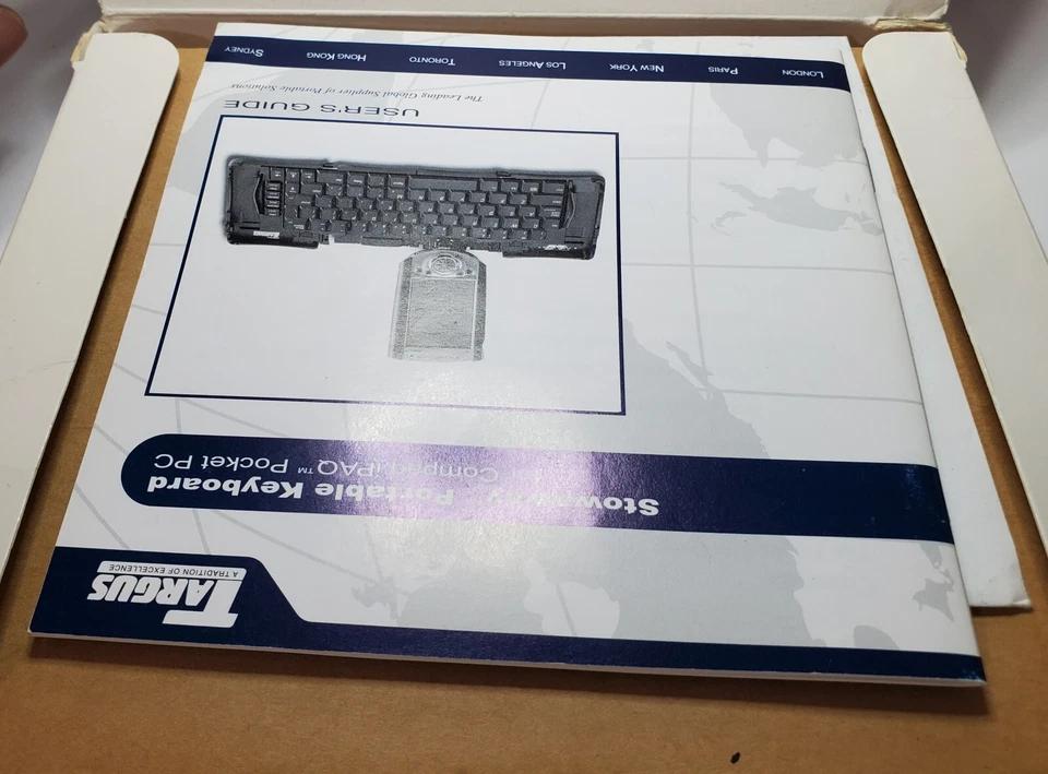 Targus COMPAQ iPAQ Stowaway Portable Folding Keyboard CPQ NEW OPEN BOX - Image 4 of 4
