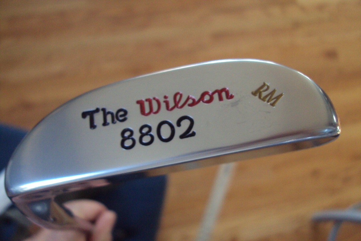 The Wilson 8802 RM putter 35