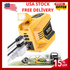 200W Power Inverter for Dewalt 20V Battery, Battery Inverter 20V to 110V-120V,