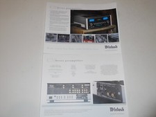 McIntosh 2021 C53 Brochure Solid State Preamp 2 pg, Specs/Info/Article