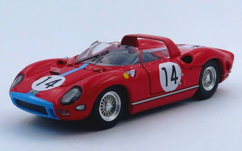 Ferrari 330 P Art ART200-2 miniature 1/43 Hill 2eme 24H du Mans 1964 pour collectionneur de prestige