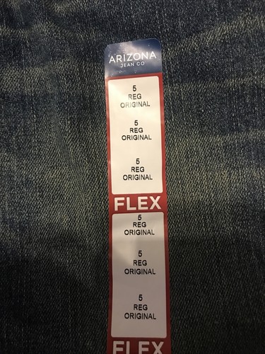 Arizona Boys Jeans Straight Fit Original Sz 5 - Picture 2 of 5