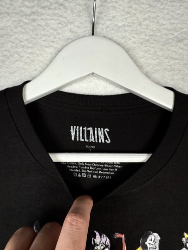 New - Disney Villians Shirt - Women 's Large Cropped - Baddie Alert - READ - 第 5/11 張圖片