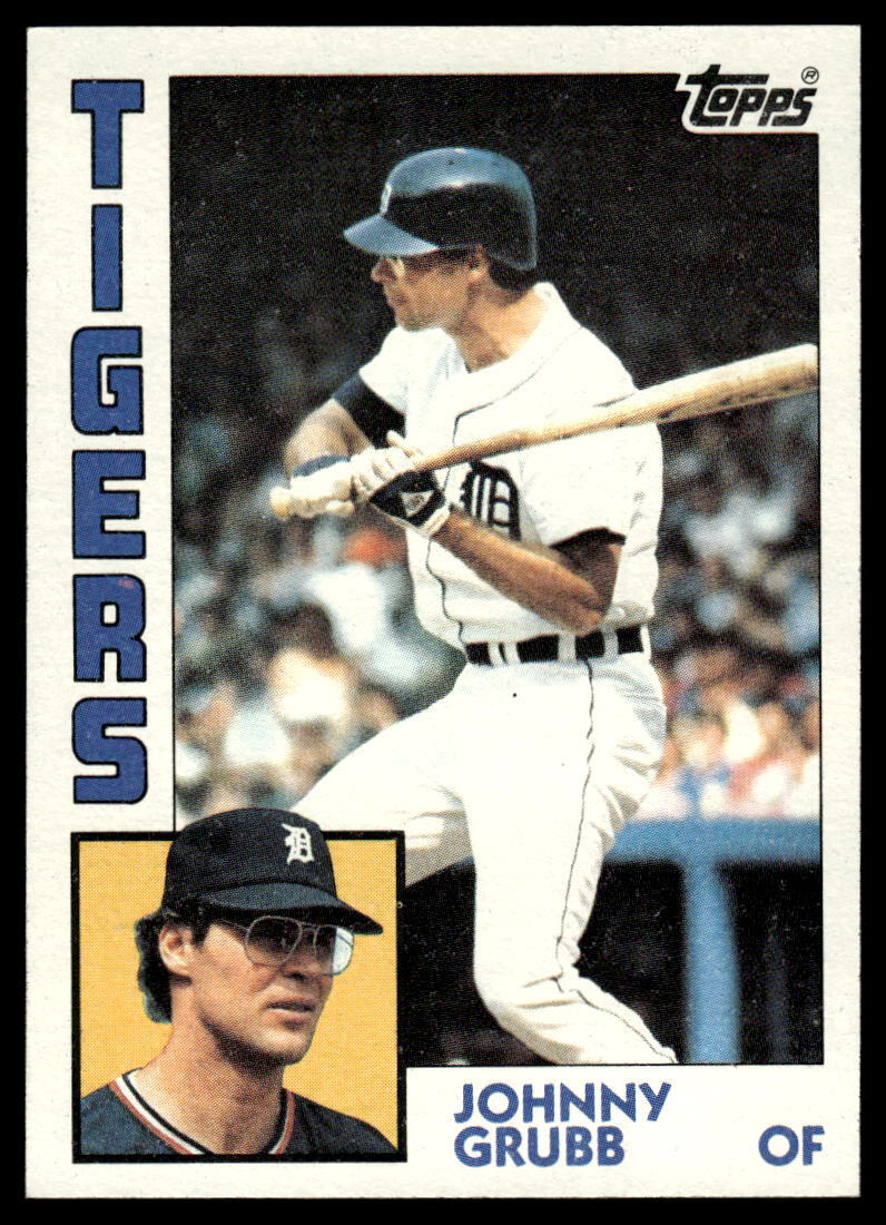 1984 Topps #42 Johnny Grubb