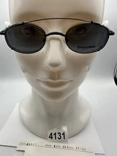 New Vintage Revolution Eyewear With SunShade RE037 Matte Black 47 22 140