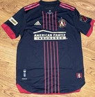2021-22 Adidas Atlanta United FC MLS #28 Tyler Wolff Game Worn Soccer Jersey