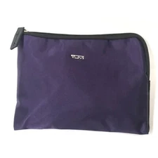 TUMI Delta Air Lines Travel Kit Black Fabric Toiletry Amenity Bag