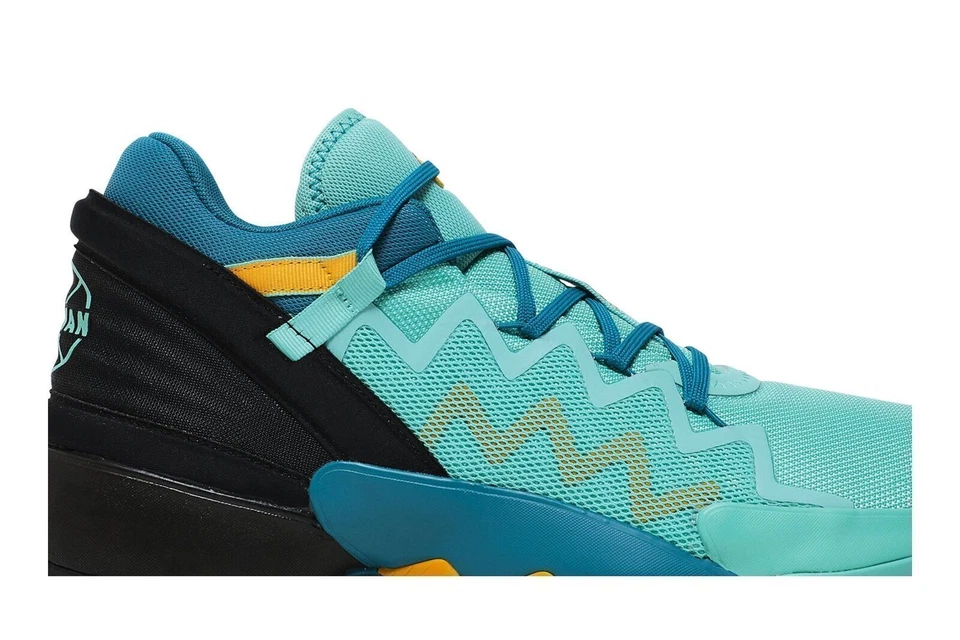 adidas D.O.N. Issue #2 GCA 'Avatar Pack - Acid Mint' FZ4408 Men's Shoes - Image 2 of 4