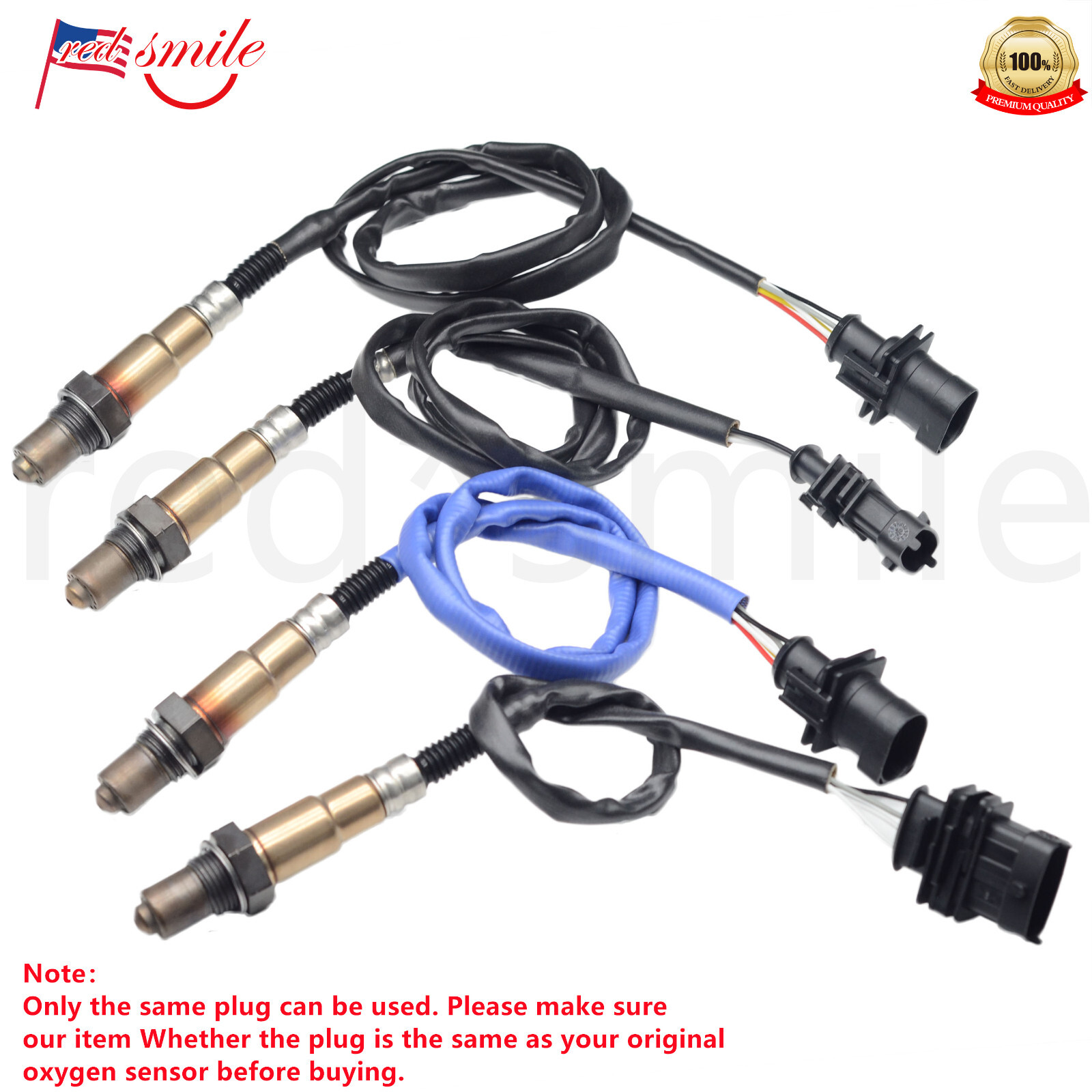 4x Oxygen Sensor OEM For Maserati Ghibli Quattroporte 2014-2020 Levante 2017-20
