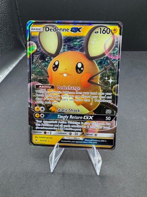 Dedenne GX 57/214 Ultra Rare Pokemon Unbroken Bonds NM