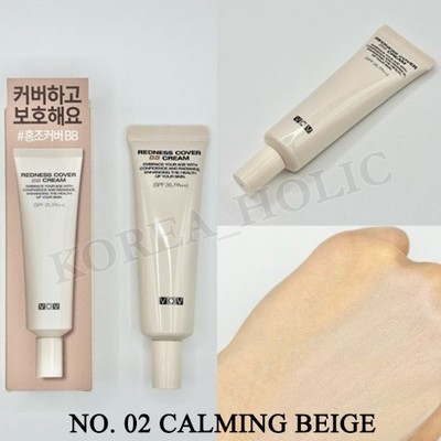 VOV Redness Cover BB Cream 35g #02 Calming Beige SPF35 PA++ Korean Beauty NEW