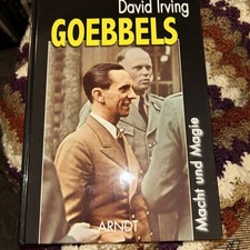 Goebbels by David Irving 1997 Focal Point UK Hardcover 