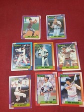 1990 Topps Baseball Cards - Detroit Tigers Lot Of 8  - Lou Whitaker Alan Trammel