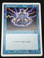 Magic the Gathering MTG Counterspell Blue Core Set 7th Edition Common