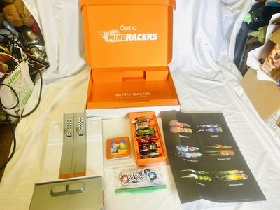 SUPERB LN 2017 Osmo Hot Wheels Mind Racers COMPLETE 6 Cars All Tokens Poster