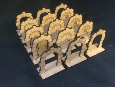 DAEMONSCAPE Dungeon Floor Tile Doors and stairways x39, D&D Wargame Hero Quest.