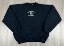 Vintage 90s Hard Rock Cafe Kona Hawaii Embroidered Crewneck Sweatshirt Large