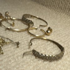Gold 10k 14k & some stones Jewelry Mixed  Bracelets, earrings Pendants, Charms