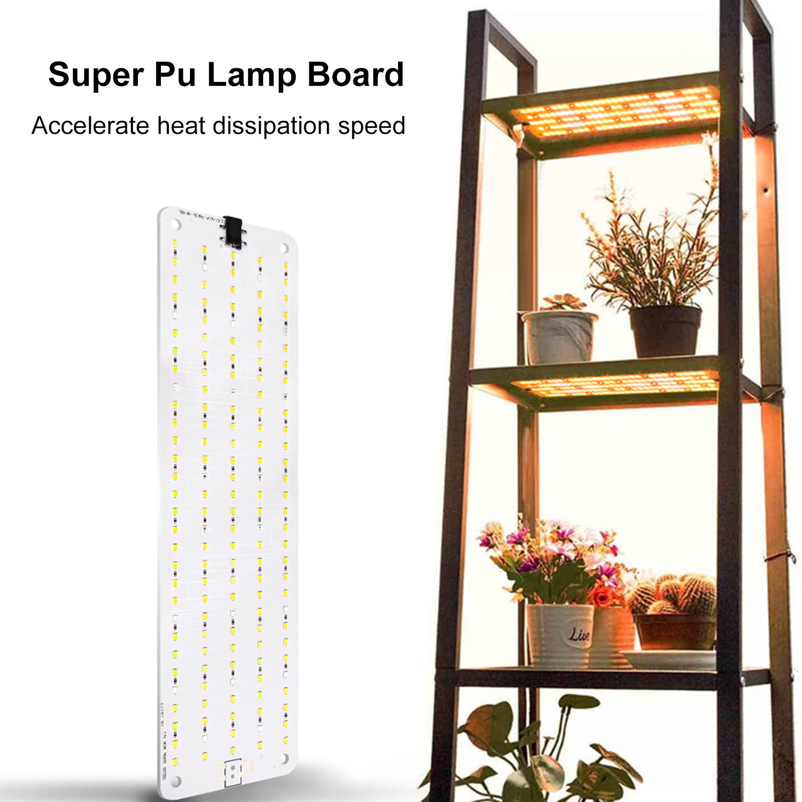 .LED Plant Growth Light Board Full Spectrum Supplement Light For Indoor Plants