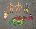 Vintage 1980s He-man Masters Of The Universe Figure Lot Orko Sy-klone She-ra...
