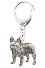 French Bulldog Made in England Art Dog Keychain Collection