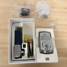 Kwikset SmartCode 260 Keypad Electronic Lock Satin Nickel 992600-002  NO KEY 