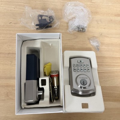 Kwikset SmartCode 260 Keypad Electronic Lock Satin Nickel 992600-002  *NO KEY*