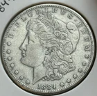 1884-S Morgan Silver Dollar *Key Date* RARE* XF/AU SCARCE HI GRADE 🔥