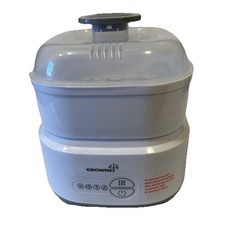 Grownsy Bottle Sterilizer and Dryer Model LS-BE916, Compact Electric Steam Baby