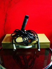 Vintage 1980's Shure PE65L cardioid dynamic microphone Lo Z w accessories SM57 2