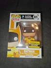 Funko Pop! : DC Universe - Batman  (Yellow) - Entertainment Earth WITH PROTECTOR