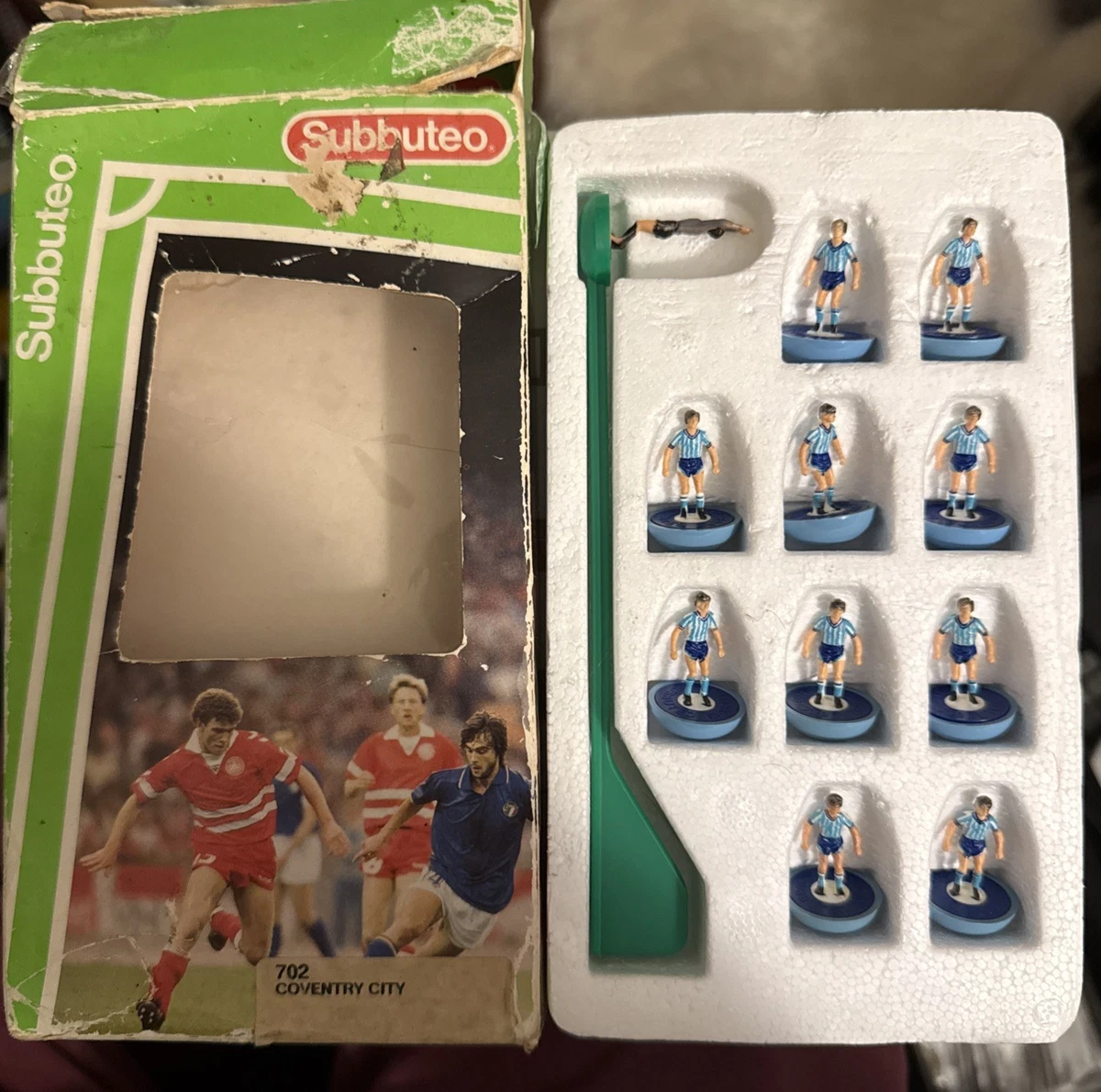 VINTAGE SUBBUTEO LW Ultraléger Ref 63744 Manchester City Équipe Brother Sponsor EUR 115,16