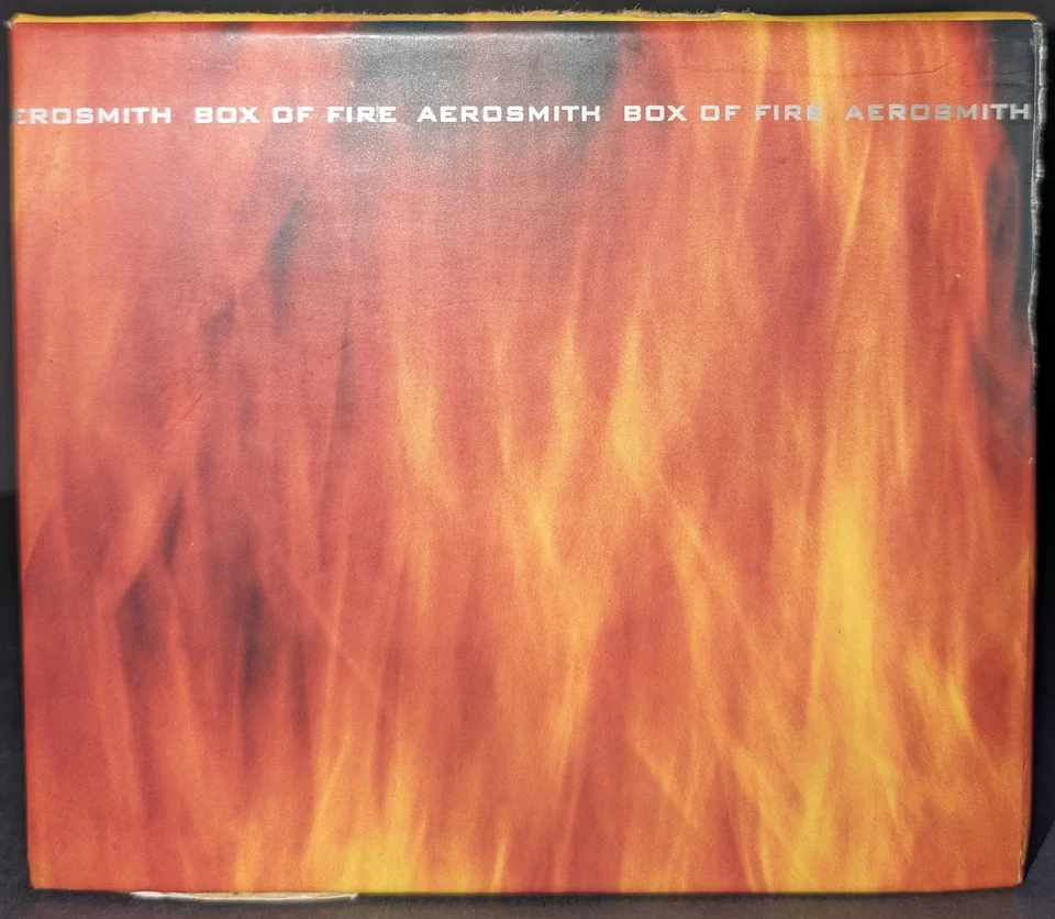 Aerosmith Box Of Fire CD 1994 1st US 13 Disc Special Limited Numbered Edition Foto 2 de 4