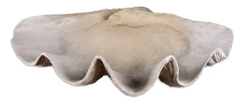 Clam - 22.88 inch Shell Bowl - 22.88 inches wide by 13.38 inches deep - Picture 3 of 5