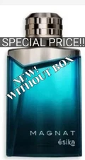 ESIKA MAGNAT FOR MEN NEW! SIN CAJA! -ORIGINAL PRESENTATION- FROM COLOMBIA 90 ML