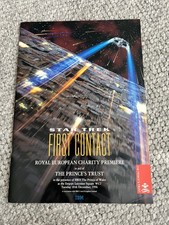 Star Trek First Contact princes trust premier magazine brochure